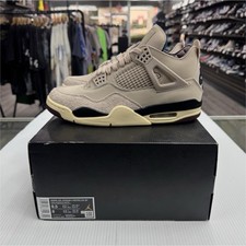 A Ma Maniére x Air Jordan 4 Retro Fossil Stone Size 8 FZ4810-200 Nubuck