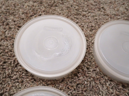 💜 LOT Tupperware Hamburger Burger Patty Press maker ring & 6 Storage Keepers - Picture 18 of 24