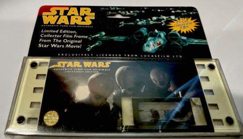 12 Star Wars Authentic 70MM Film Original Collector Film Frame Edition Lot Of 3 - 第 1/3 張圖片