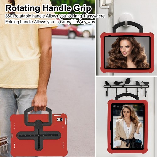 Custodia protettiva corpo intero per iPad 10°/iPad Air/Air 4/Air 5/iPad 7°/8°/9° - Foto 18 di 74