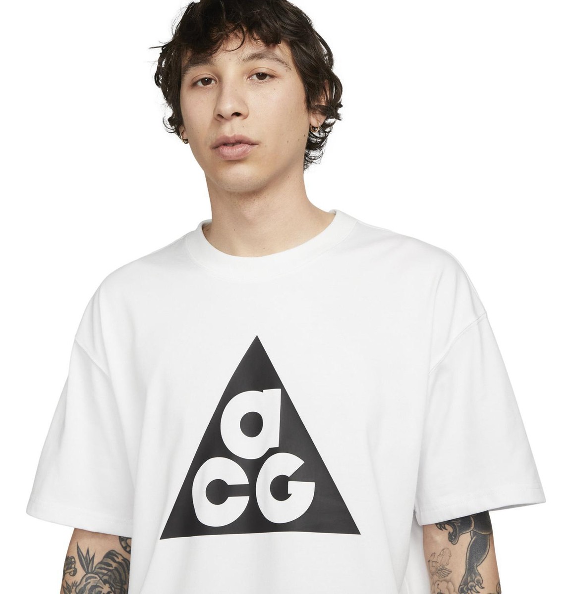 Nike ACG Men's Loose Fit Short-Sleeve T-Shirt (White) DJ3644-121
