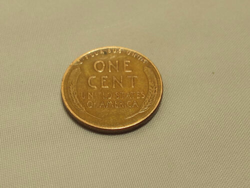 1946 D Mint Mark Wheat Penny Dual Error In L in Liberty and the 6 - Picture 7 of 8