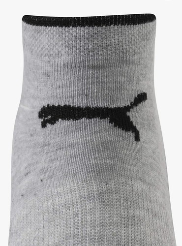 PUMA womens 6 Pack Low Cut women s socks, Grey/Black/White 9-11 US - Bild 7 von 11