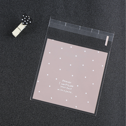 100pcs Self Adhesive Plastic Cookie Bag Candy Gift Packaging Birthday Bags Valen - Picture 20 of 50