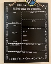 First Day Of School/ Last day Of School Reversible