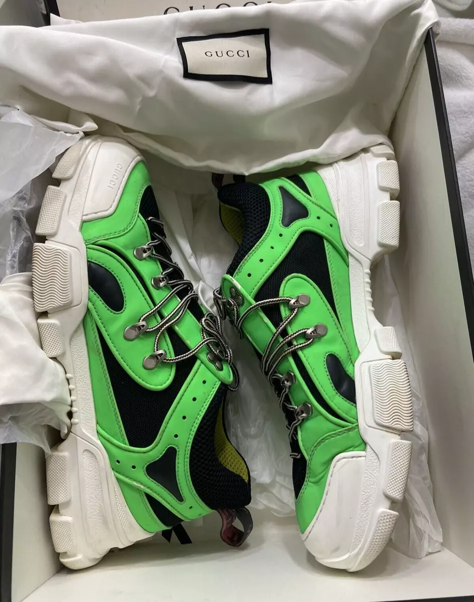Lime green 2024 gucci shoes