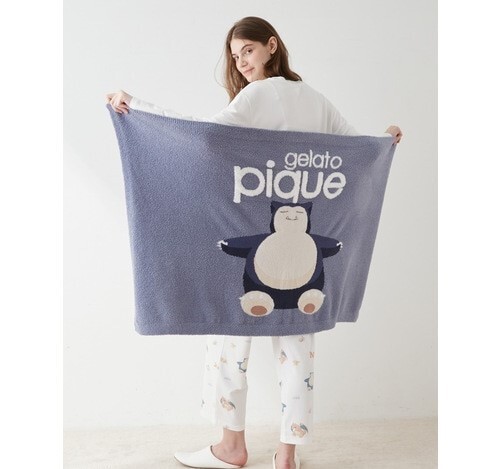 ルームウェア・パジャマ gelato pique [Sleep] Alan pattern jacquard shoulder warmer P Fruit Pattern Pajama Sleep Shirt