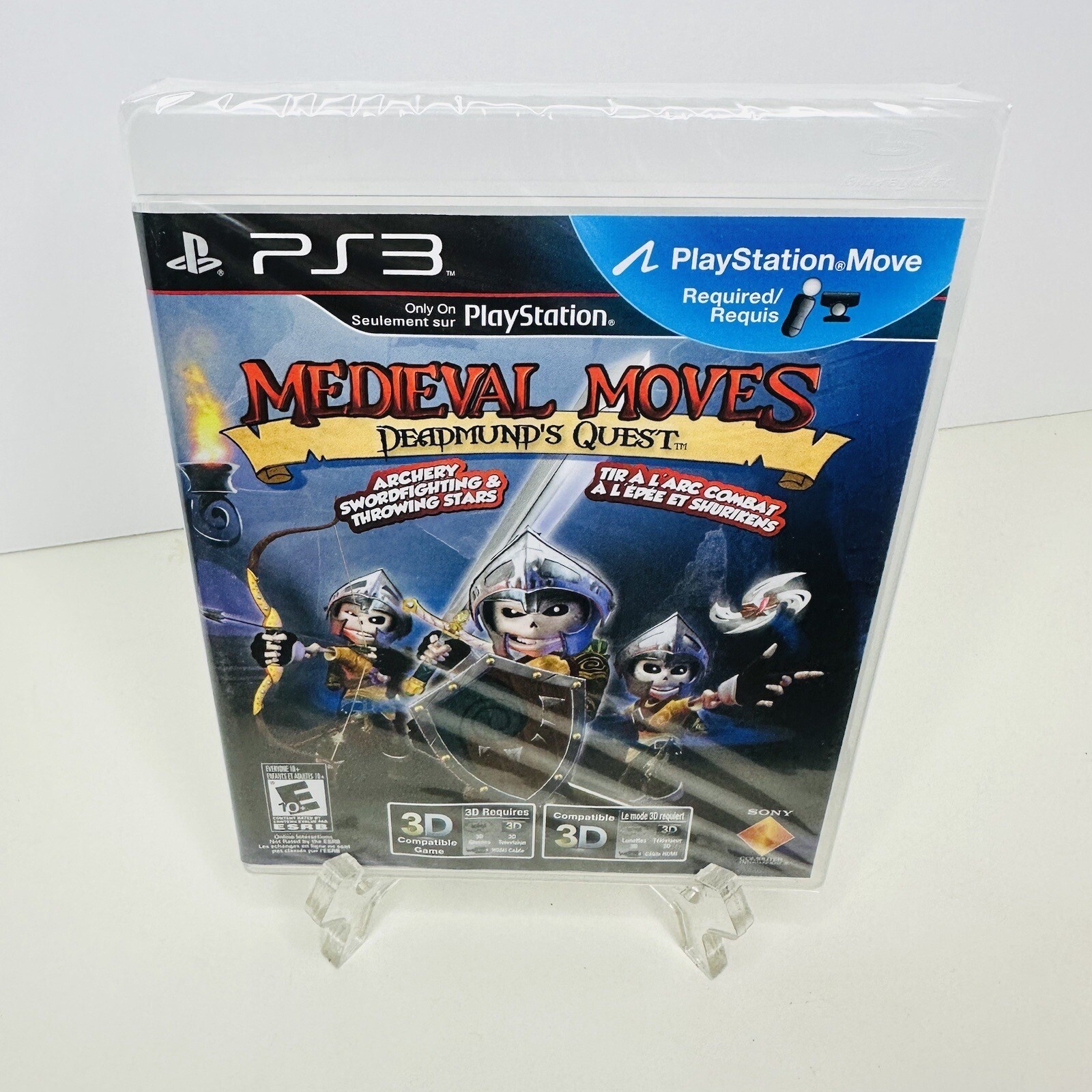 Medieval Moves: Deadmund's Quest Sony PlayStation 3 PS3 NIB New Sealed