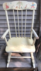 oak hill child's rocking chair
