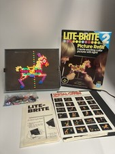 1967 Vintage Hasbro Light Brite with Refills