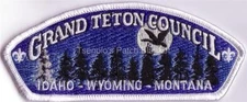 Grand Teton Council 2013 SA-337 District Thank You Csp Mint Cond FREE SHIPPING