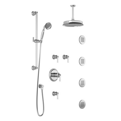 Kalia Rustik T375 Shower System Ceiling Mount Rain Head Body