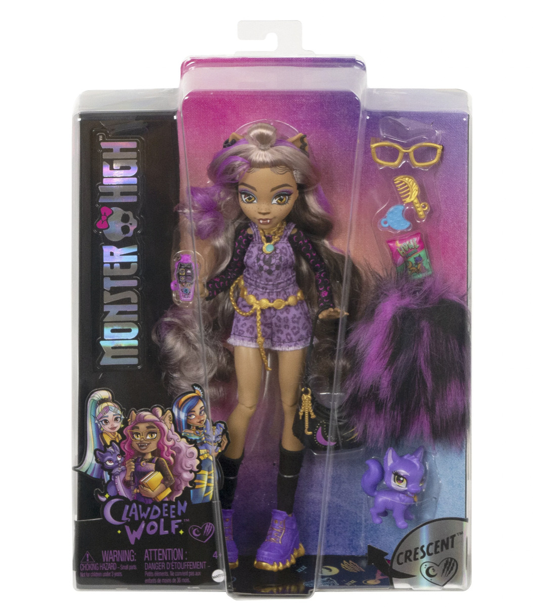 Boneca Monster High Clássicas Clawdeen Wolf Clássica Mattel - R