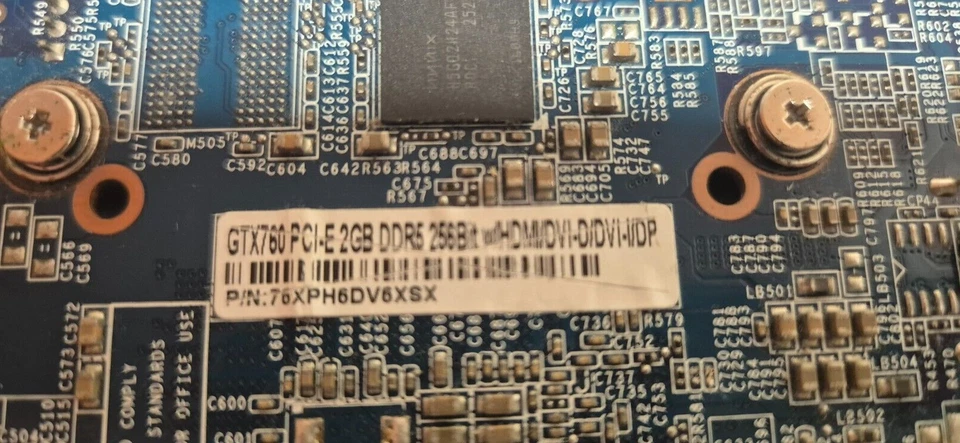 KFA2 Nvidia GeForce GTX 760 2GB VGC - Image 3 of 4