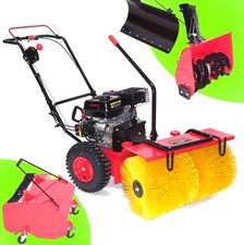 Elektro Start 3in1 Kombi Kehrmaschine Schneefräse Motorbesen Schneeschiebe 55734