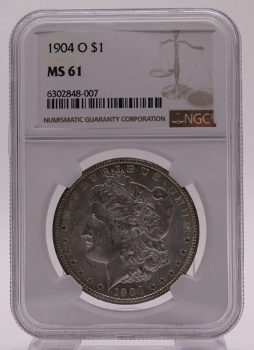 NGC MS61 1904-O Morgan Silver Dollar [013GRA]
