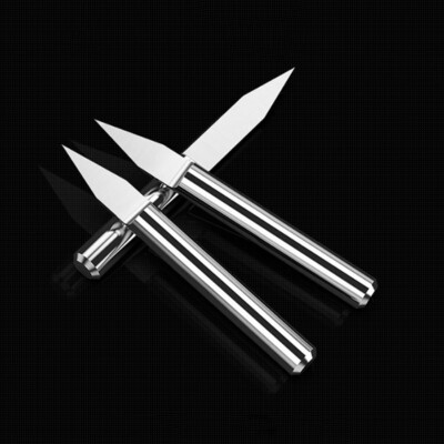 3.175mm Flat Bottom Carving Knife Milling Cutter 20°-90° CNC Engraving V Shape