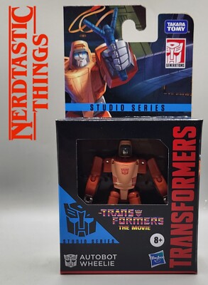  Hasbro Transformers Studio Series Autobot Wheelie Actionfigur 3.75in Neu OVP 