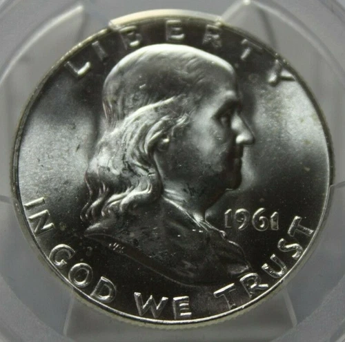 PCGS 1961-D MS64 Franklin Half Dollar [101GRA]