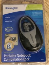 Kensington MicroSaver Portable Notebook Combination Lock w/ Retractable Cable 