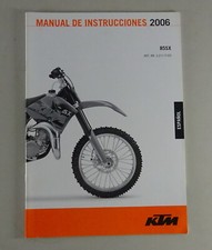 Manuale Di Istruzioni KTM 85 SX Modello Anno 2006