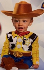 Toy Story WOODY Halloween Costume Hat Sheriff Purim 6 12 Months Infant Baby NEW