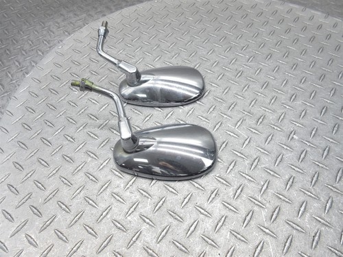 2007 07-10 Yamaha VSTAR 1300 Tourer XVS1300A Left Right Side Mirror Rearview Set - Picture 9 of 10