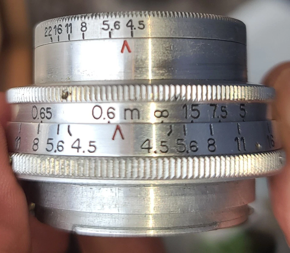 Meyer Gorlitz Helioplan 40/4.5 Nr. 1110281 Ultra Pancake 12 Blades! 9++ - Image 2 of 4