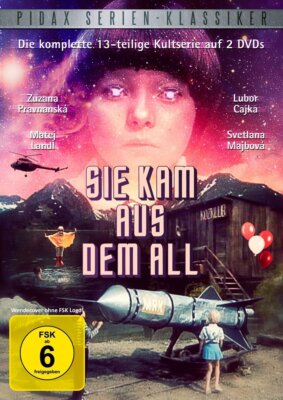 Sie kam aus dem All - 13 teilige Kultserie PIDAX - 2 DVDs/NEU/OVP