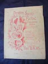 Partitura Baby Wachs First Successes Little Cotillon de gran formato