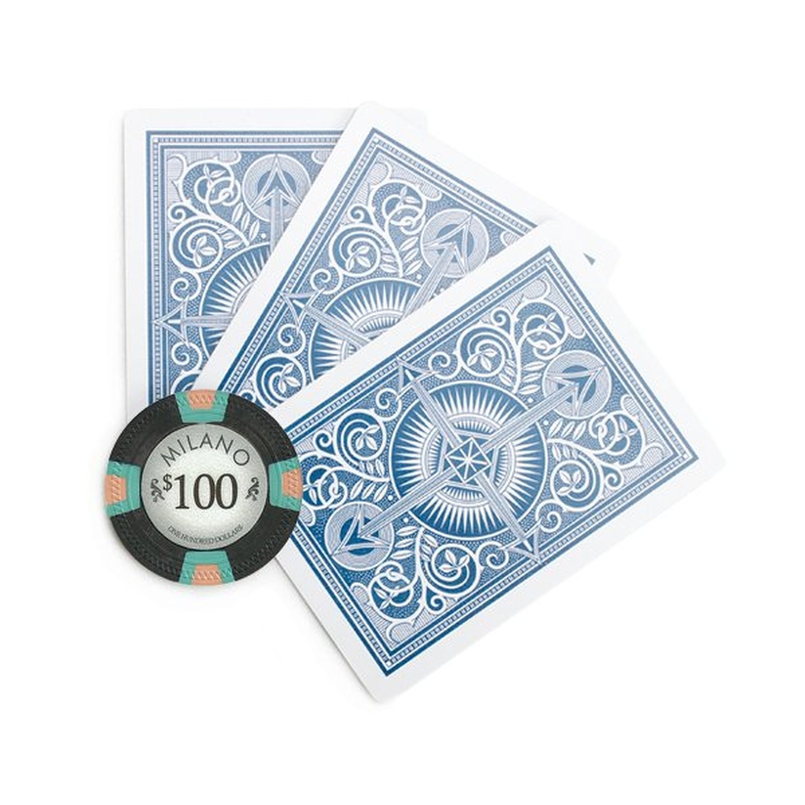 Milano Poker Chips by Claysmith Gaming. Casino Quality Clay Poker Chips