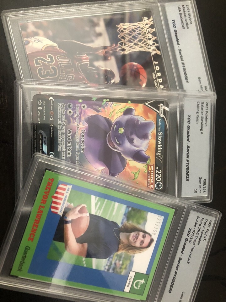 Trading Card Grading Voucher READ BELOW FOR INFO Graded Card Slab