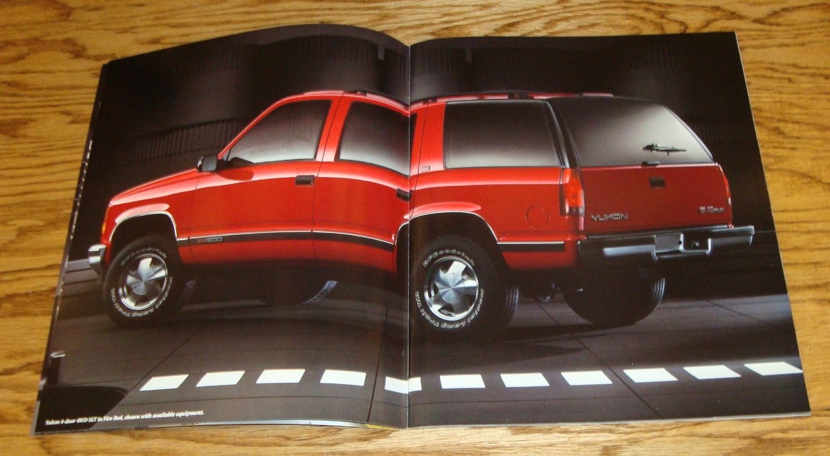 Original 1996 GMC Suburban & Yukon Sales Brochure 96 | eBay