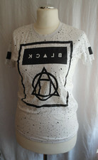 T-Shirt black Gr.S Damen  Oberteil  Kurzarm Rundhals Big Buddha