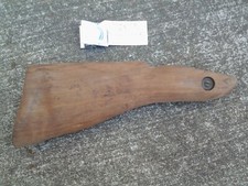 Original US WWII Thompson SMG Wooden Stock Marked Military Army  NOS