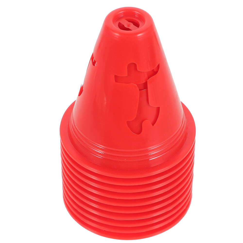 10 Pcs Mini Cones Soccer Sign Barrel Obstacle Training Gear Outdoor eBay