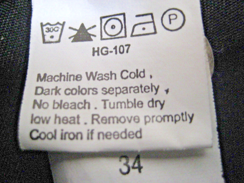 New With Tags- CHAPS GOLF Shorts Black Size 34 with 9 1/2" Inseam- MSRP- $49.50! - Picture 10 of 11