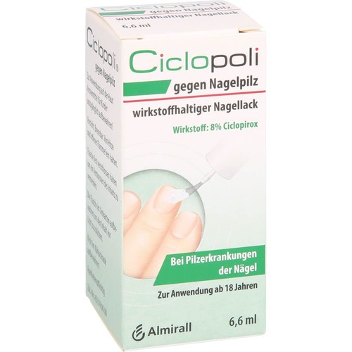 CICLOPOLI gegen Nagelpilz wirkstoffhalt.Nagellack 6.6 ml PZN08907142 - Bild 4 von 5