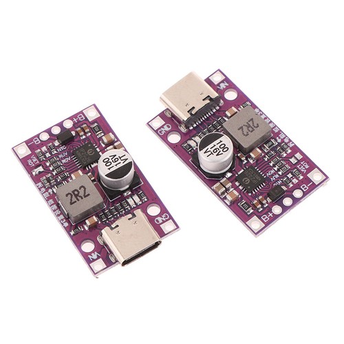 Type-C 2-3S 15W3.7V Lithium Battery Charging Boost Module Support QC Fast Cha _t - Zdjęcie 11 z 13