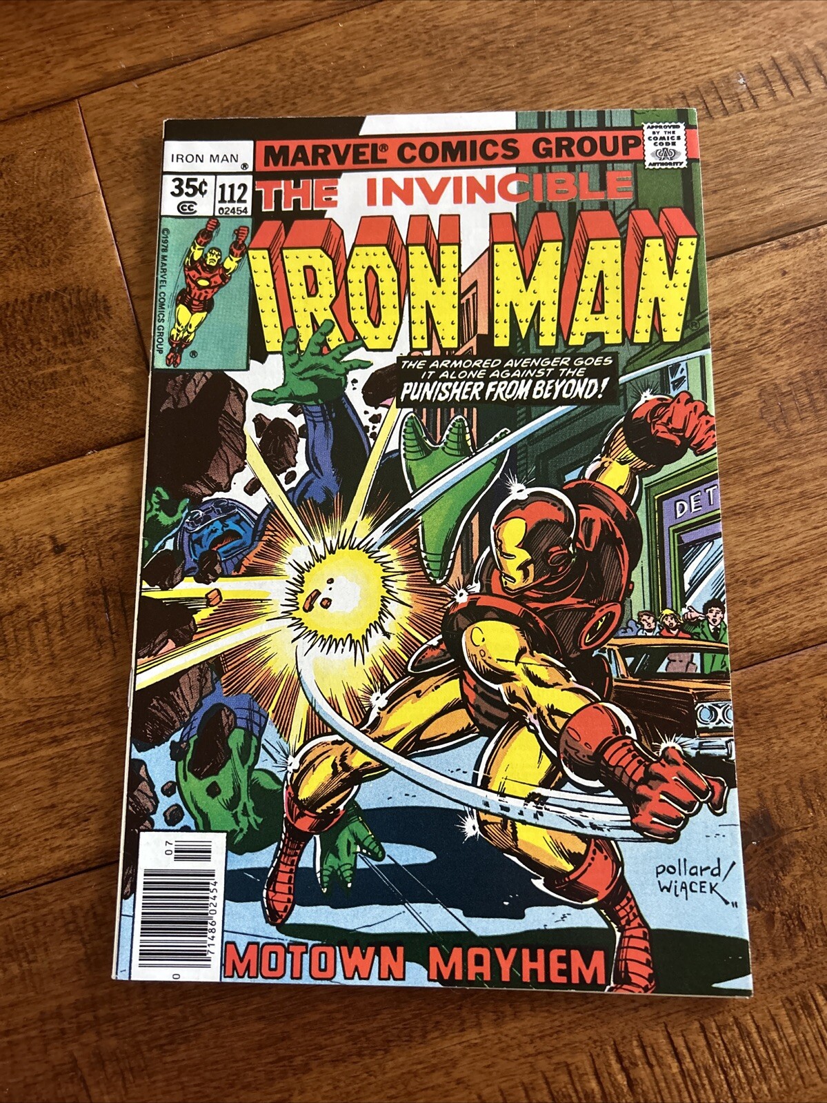 Marvel Invincible Iron Man Vol. 1 112 VF+ Bronze Age eBay