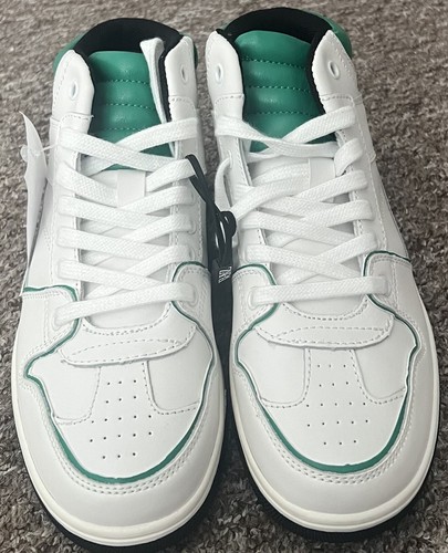 Zapatillas de Entrenador de Cuero Zara CL170174 Reino Unido Talla 4 Totalmente Nuevas - Imagen 6 de 11