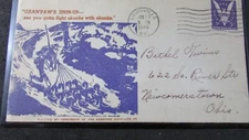 Postal Cover - World War 2 - Fighting Skunks with Skunks - 1945