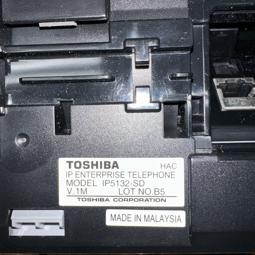 Toshiba Model IP5132-SD IP Series Phone Pre-owned - Picture 8 of 9