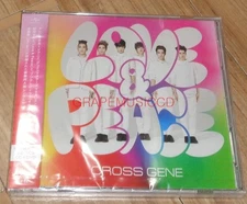 CROSS GENE Love & Peace / Shi-tai! JAPAN K-POP CD + DVD SEALED