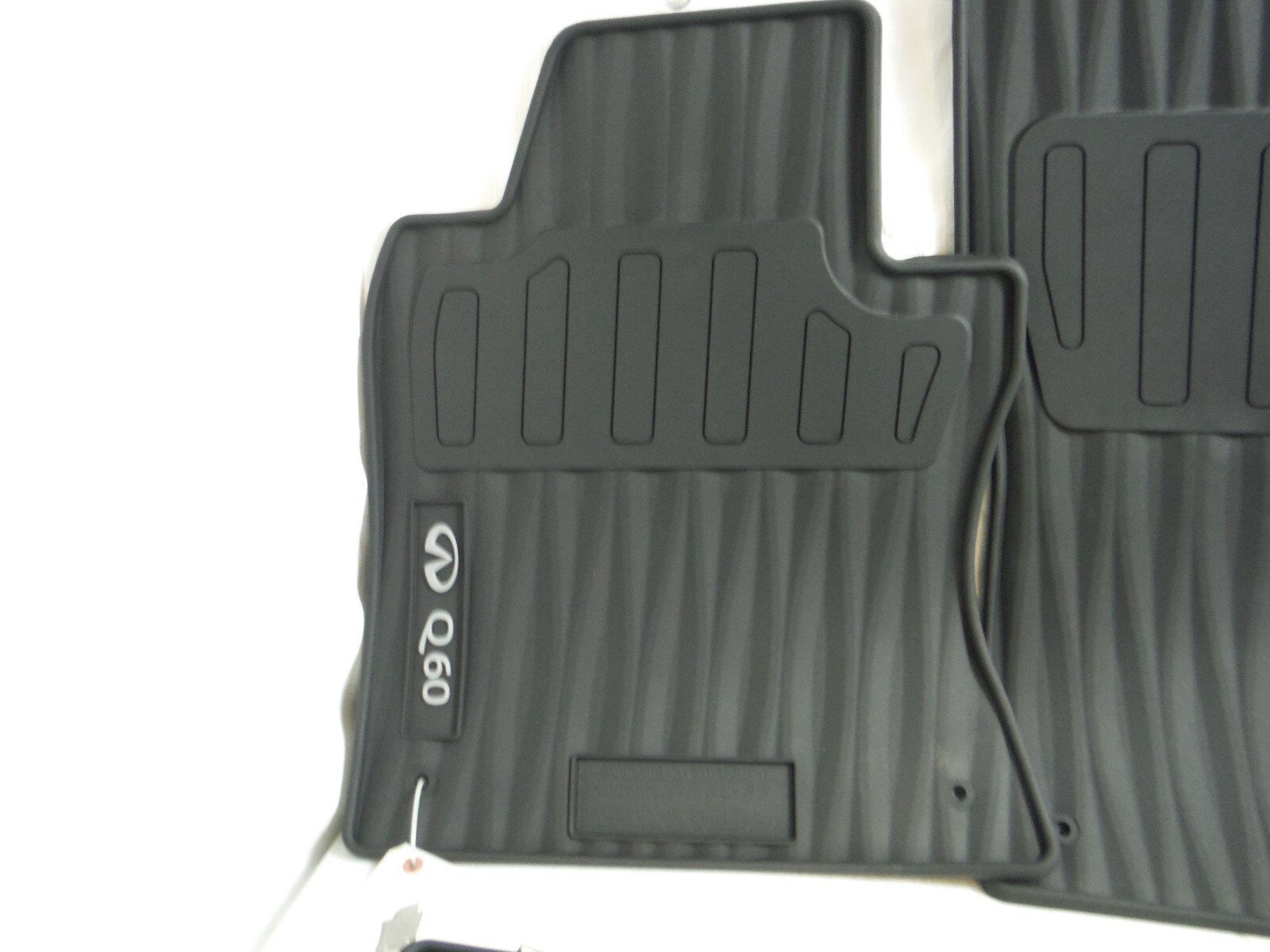 20172019 Infiniti Q60 Factory All Weather Rubber Floor Mats OEM T99E1
