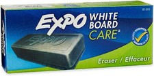Expo 81505 Block Eraser Dry Erase Whiteboard Board Eraser, Soft Pile, 5 1/8 W x