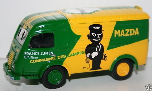 CORGI 1/43 COLLECTION HERITAGE 70507 - RENAULT 1000KG - LAMPES MAZDA - Picture 2 of 2