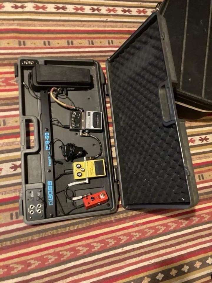 Pedal Board And Various Pedals Boss BCB 60 , Jim Dunlop , Boss Etc eBay