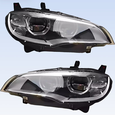 BMW X5M X6M E71 Left Right LED Headlight 2012-2014 63117359371