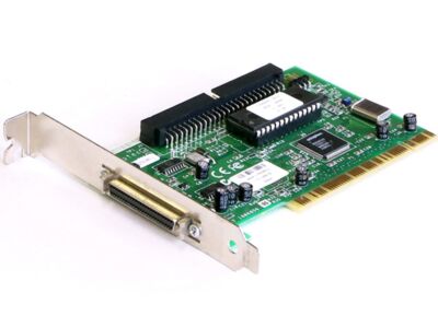 Dawicontrol DC-974 2x 50-Pin SCSI Controller AM53C974AKC Chip PCI Karte GW960110